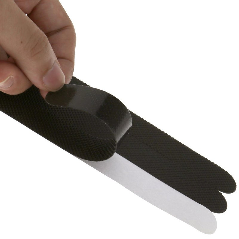 SING F LTD 18pcs Black Non-Slip Safety Bathroom Bath Tub Tape Sticker Adhesive Stripes Shower Treads - Image 5